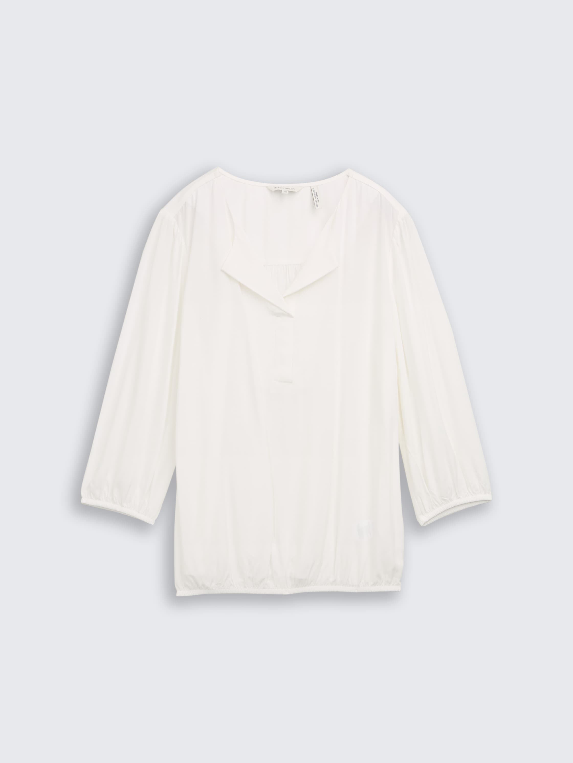 Blouse van viscose - Whisper White - Product vooraanzicht