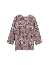 Geselecteerd, Blouse van viscose door Tom Tailor, rood