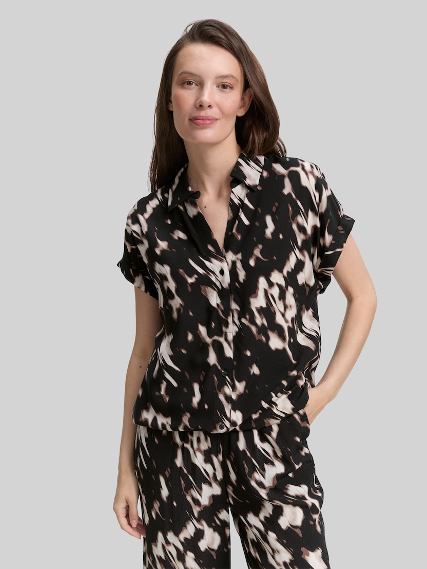 Bluse mit Muster von Women, blurry animal design