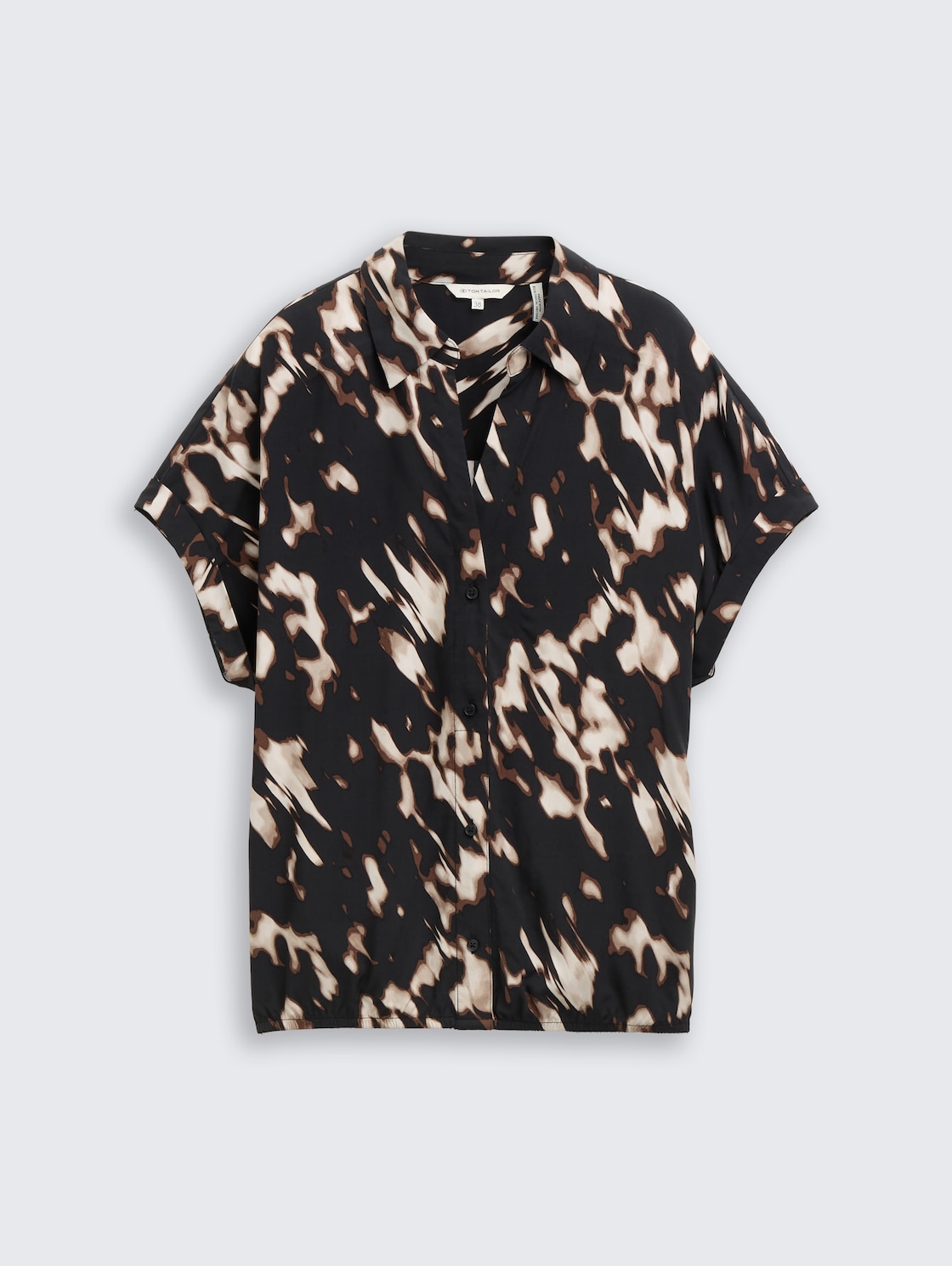 Bluse mit Muster - blurry animal design - Vorder-Produkt-Ansicht