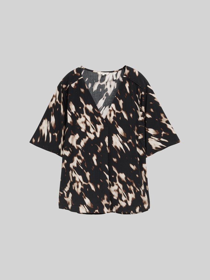Blouse à motifs par Women, blurry animal design