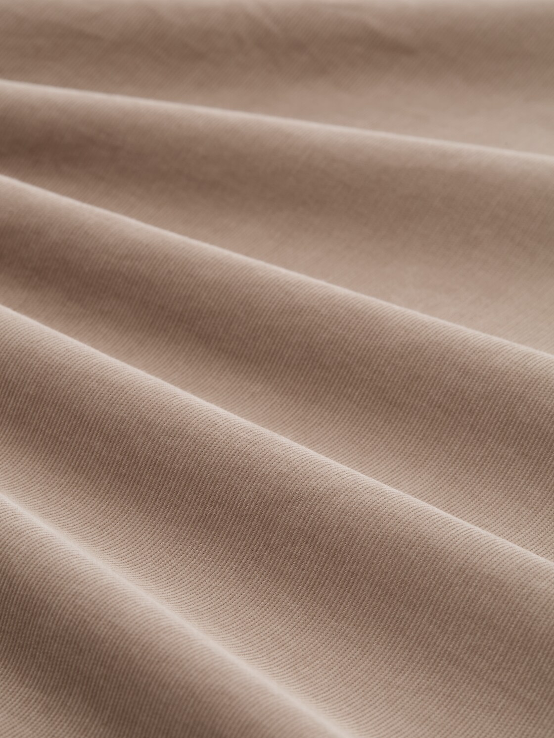 Loose Fit Hemdbluse aus Cord - soft taupe grey - Material-Ansicht