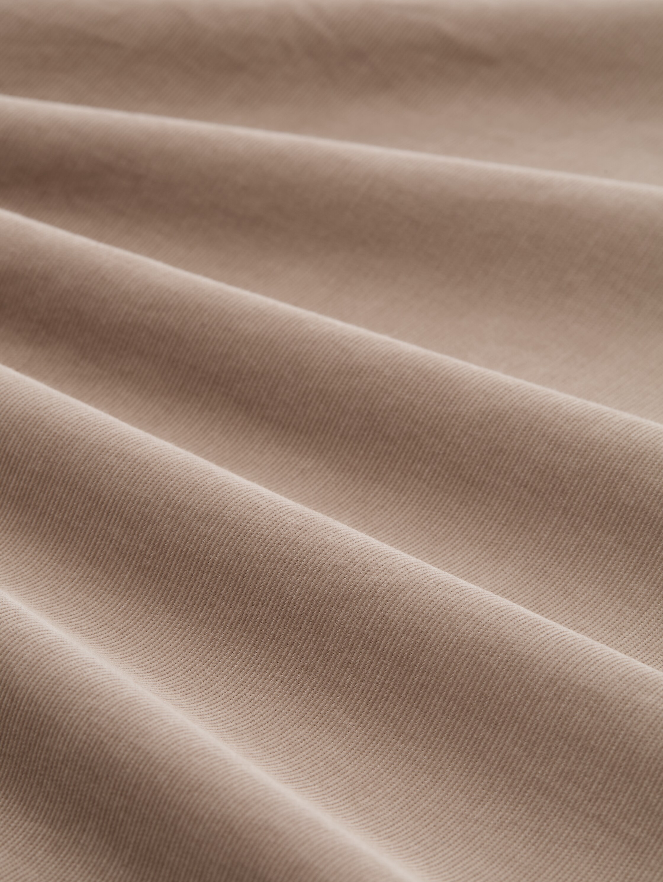 Loose Fit Hemdbluse aus Cord - soft taupe grey - Material-Ansicht