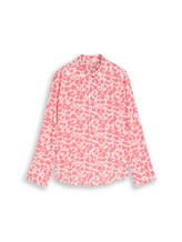 Geselecteerd, Overhemdblouse met patroon door Tom Tailor, rosa