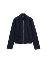 Ausgewählt, Regular Fit Jacke mit Reißverschluss von Tom Tailor, blau