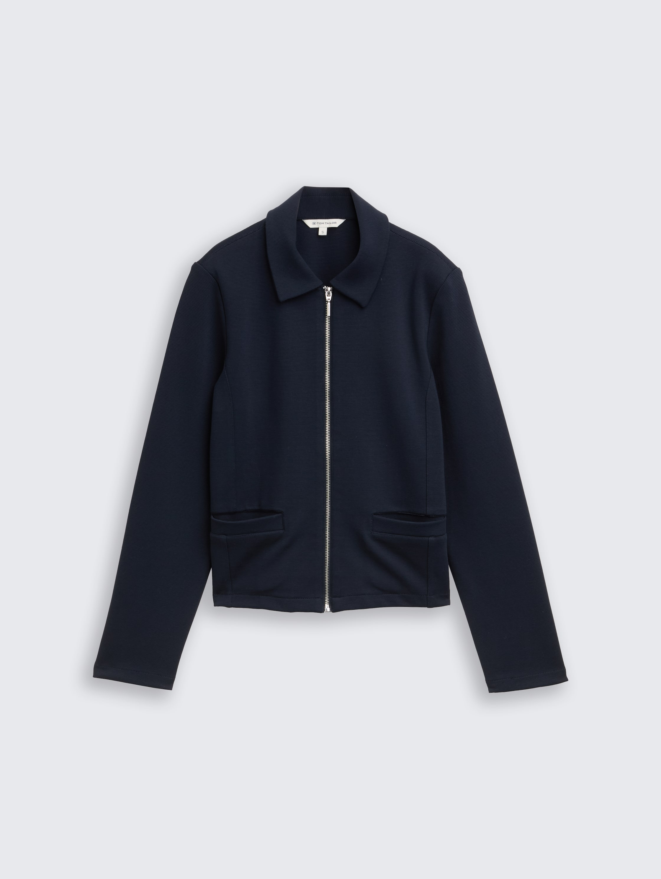 Regular Fit Jacke mit Reißverschluss - sky captain blue