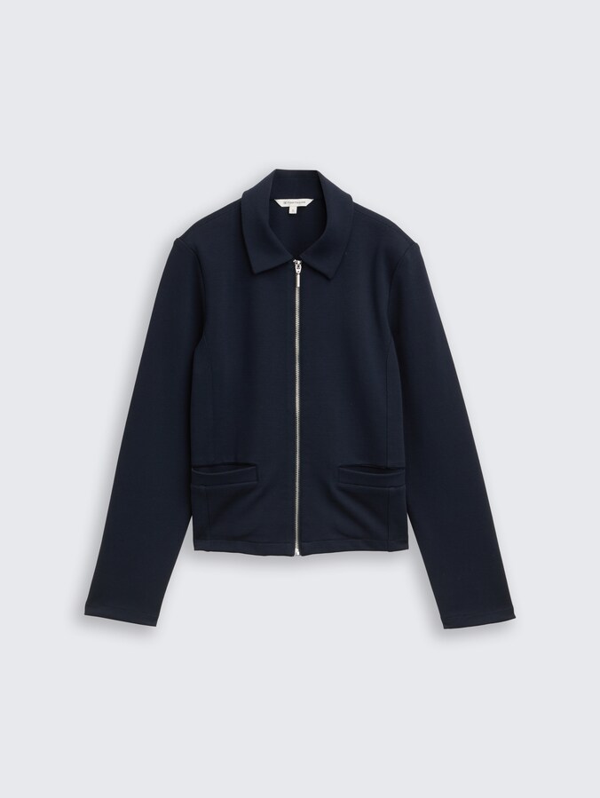 Regular Fit Jacke mit Reißverschluss von Women, sky captain blue