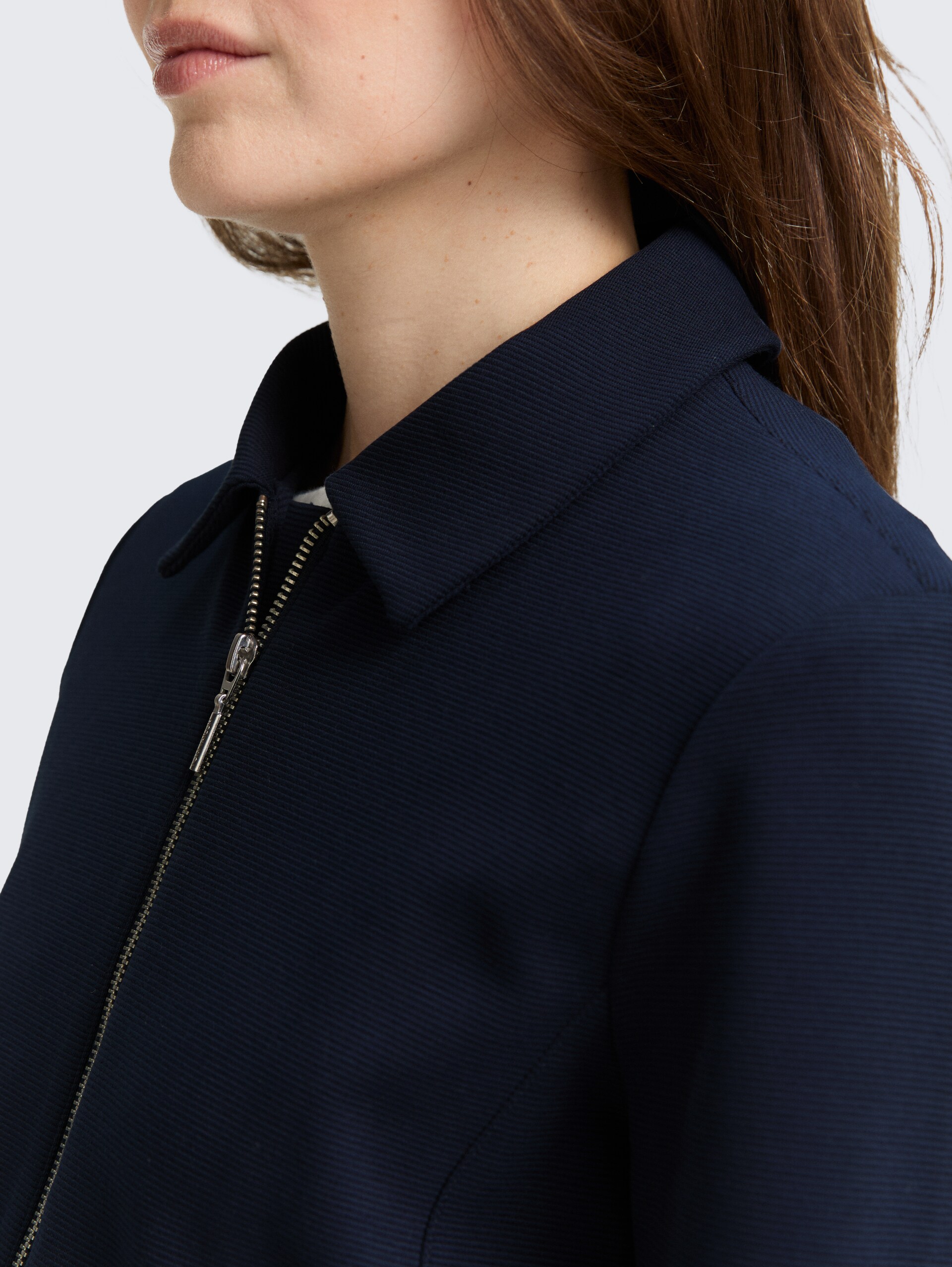 Regular Fit Jacke mit Reißverschluss - sky captain blue