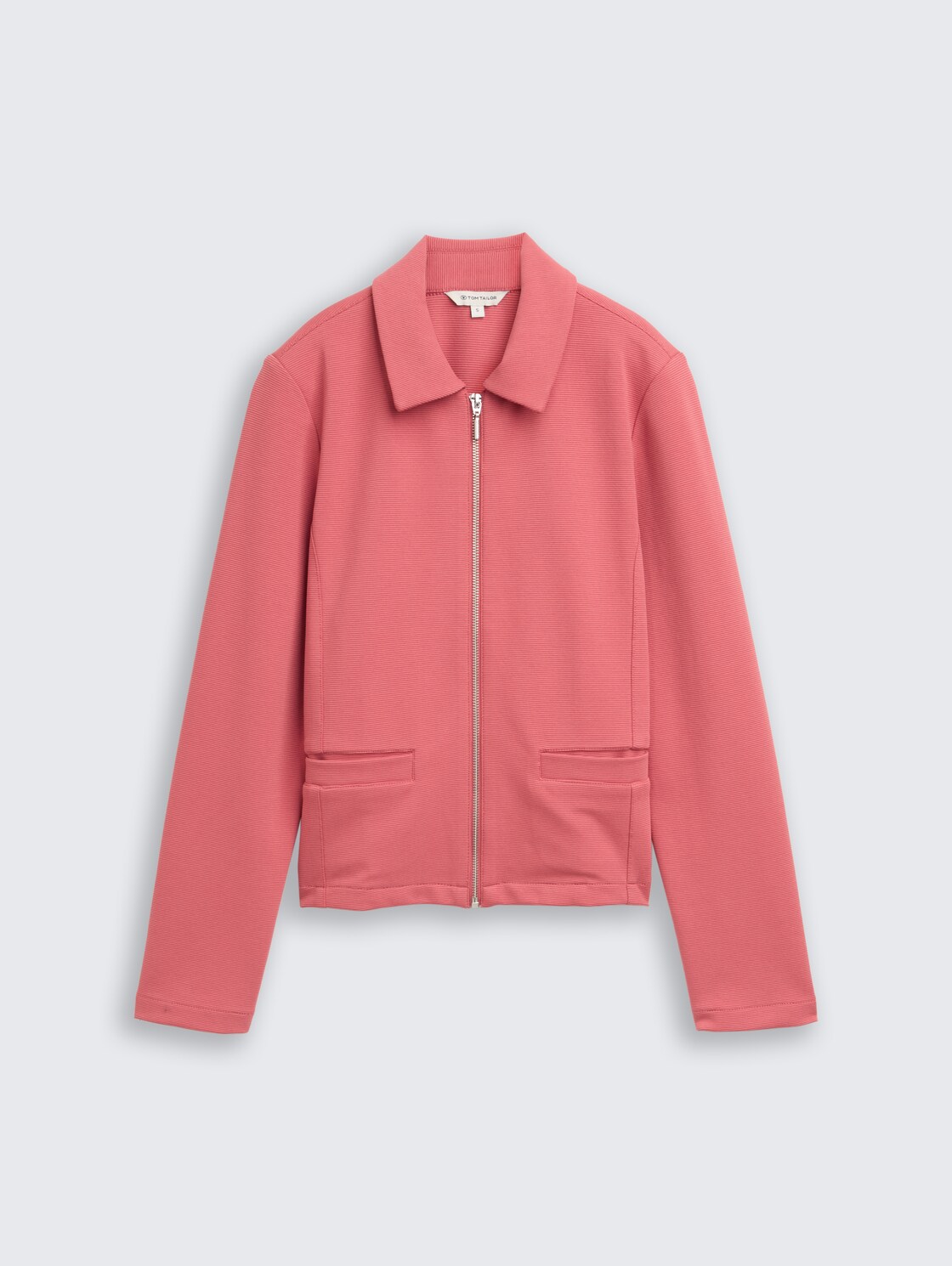 Regular Fit Jacke mit Reißverschluss - cozy pink