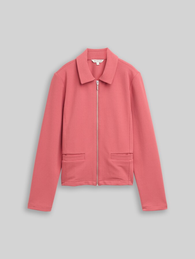 Regular-fit jacket with zip by Women, cozy pink