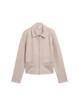 Nicht ausgewählt, Regular Fit Jacke mit Reißverschluss von , braun