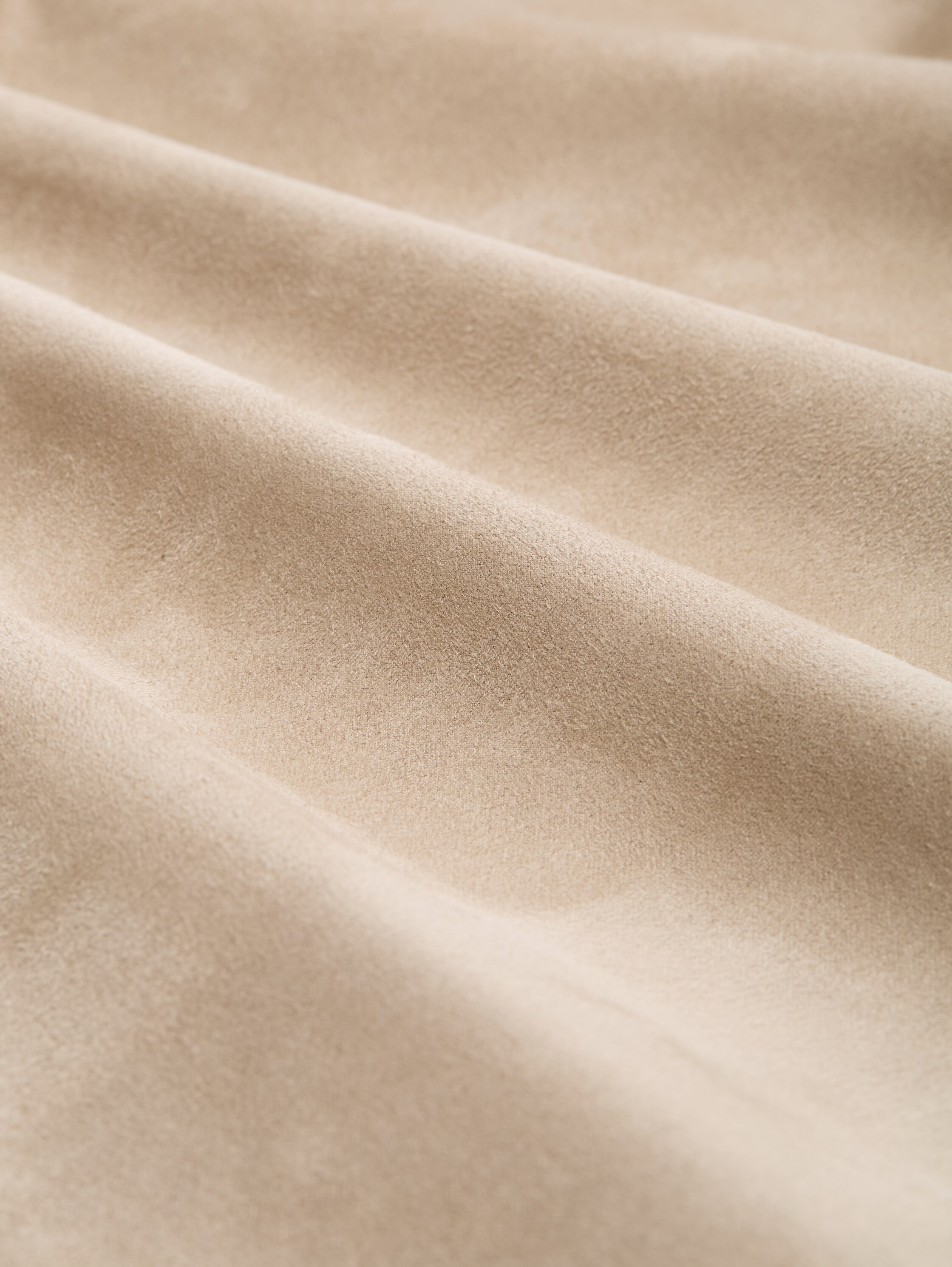 Regular Fit Jacke in Wildleder-Optik - soft_taupe_grey - 