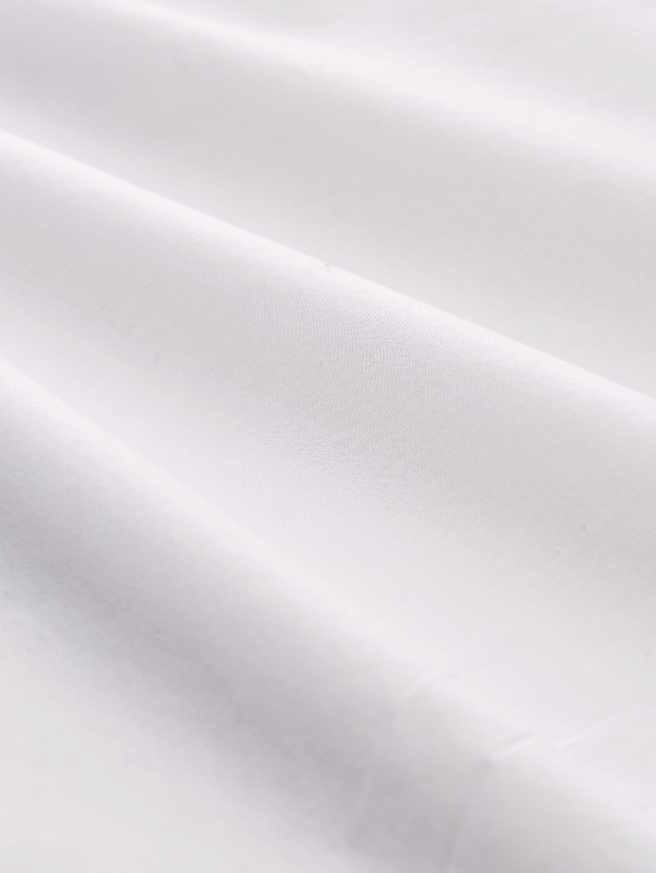 Boxy Fit Hemdbluse mit Brusttasche - White - Material-Ansicht