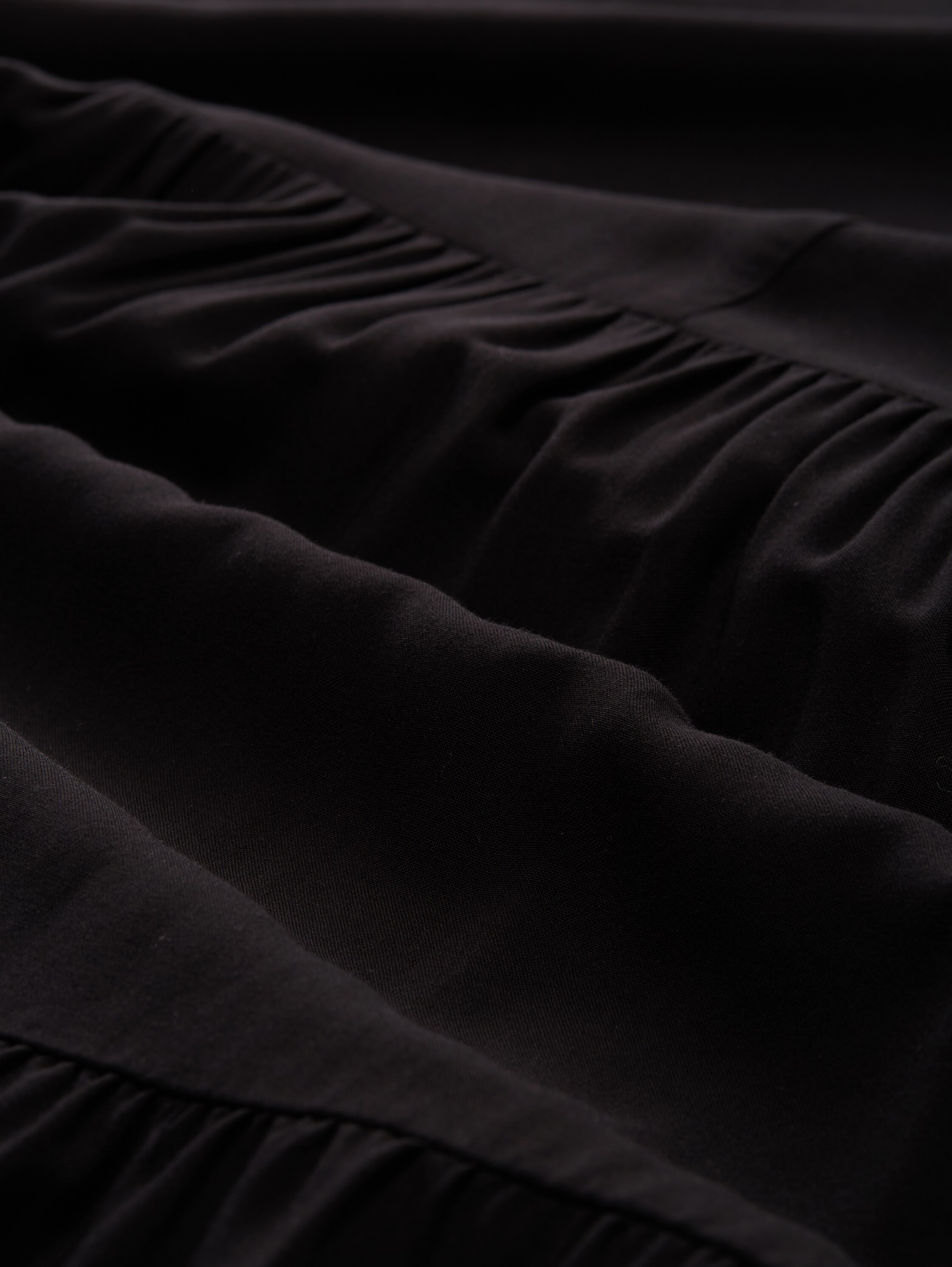 Mini-Kleid mit Volants - deep_black_1 - 