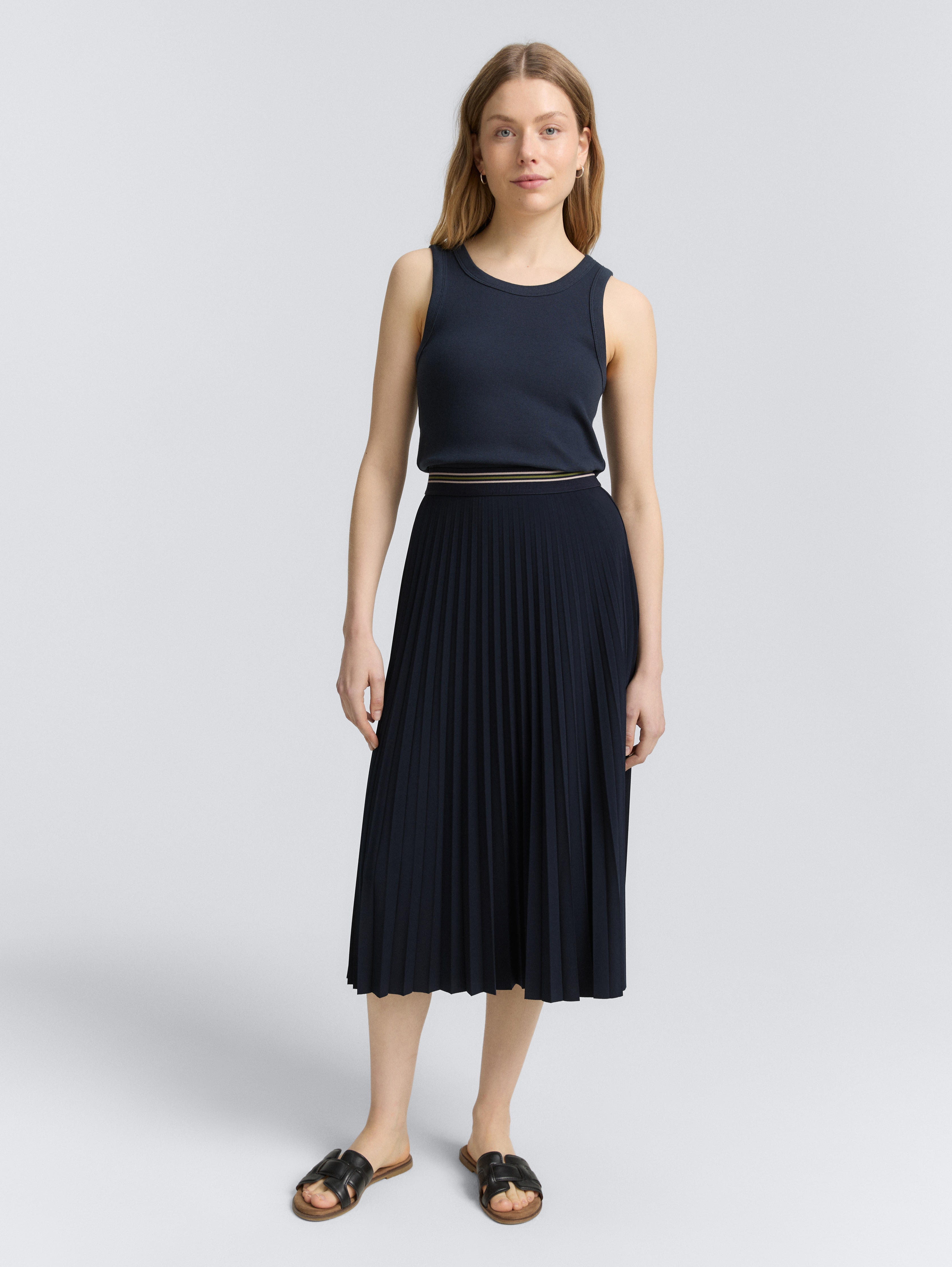 Plissee Midi-Rock von Women, Lunar Eclipse