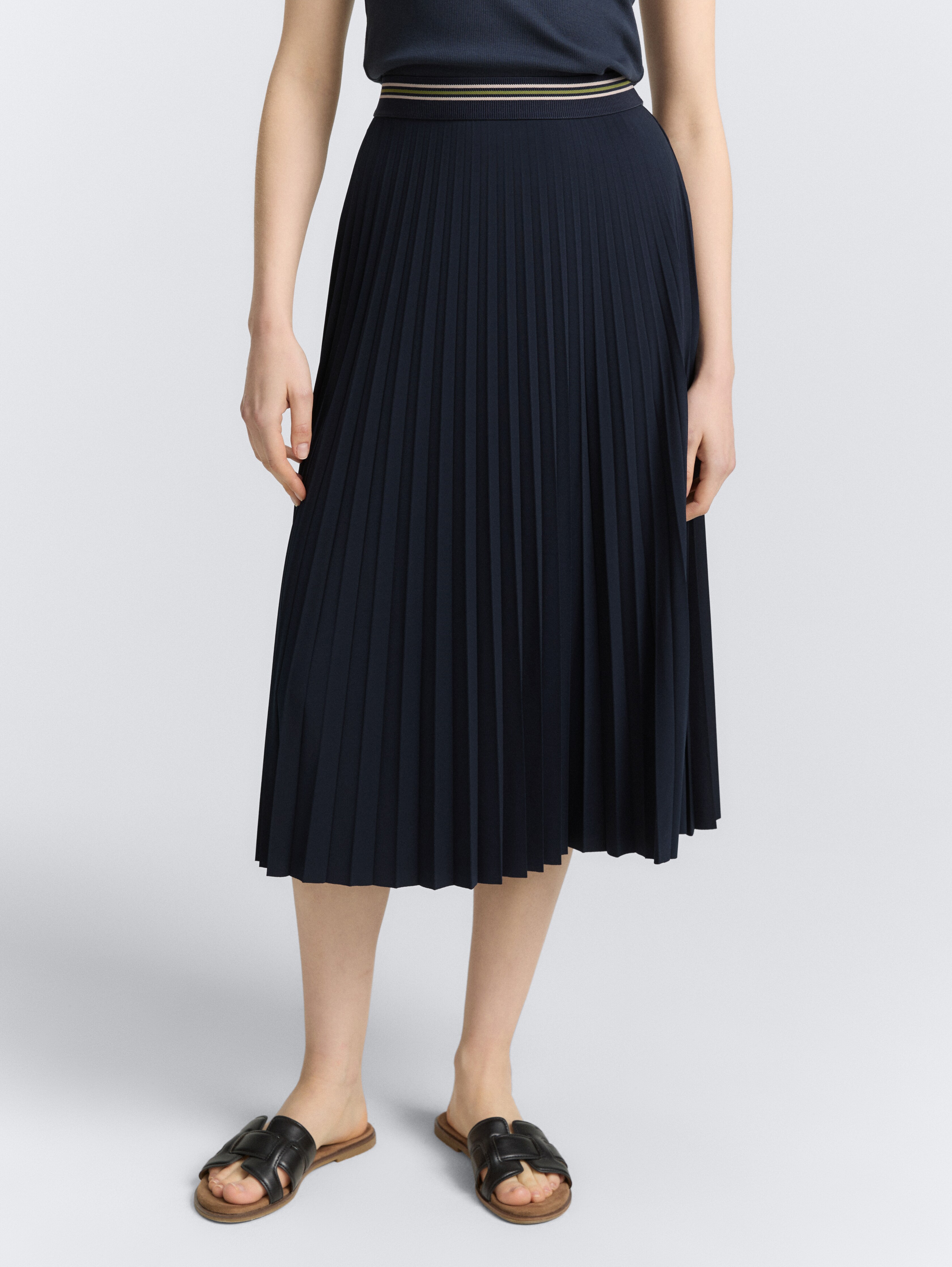 Pleated midi skirt by Women, Lunar Eclipse
