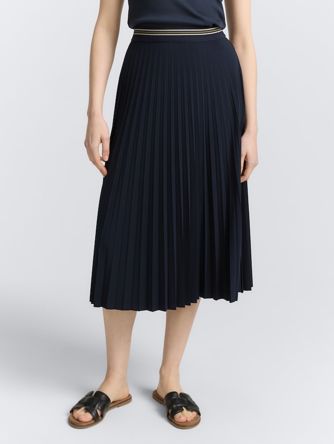 Plissee Midi-Rock von Women, Lunar Eclipse