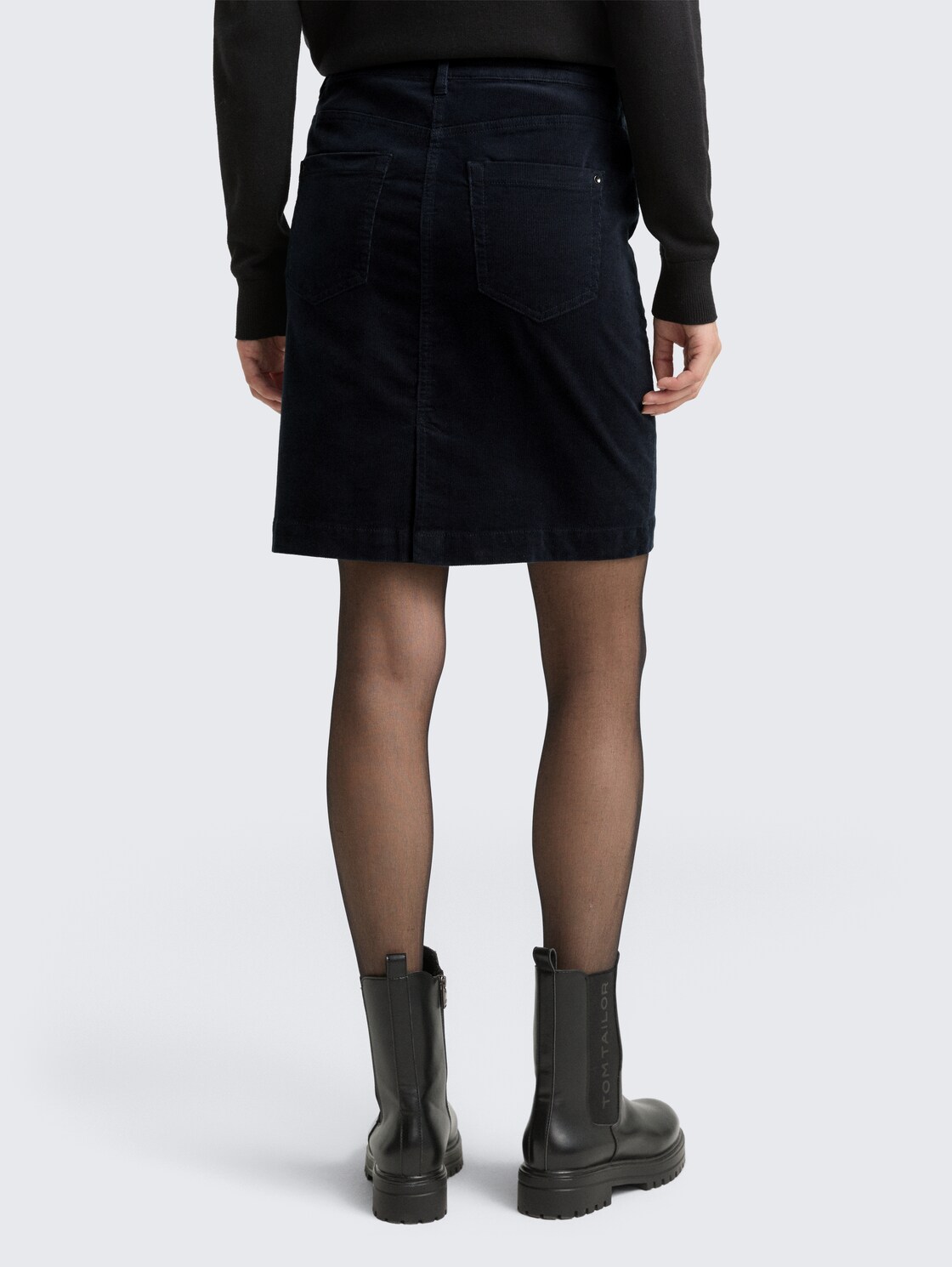 Cordrock mit Kordelzug - Lunar Eclipse - Auschnitt Model-Rückansicht