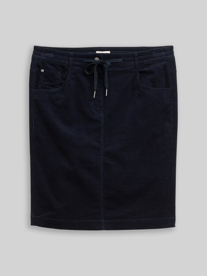 Corduroy skirt with drawstring by Women, Lunar Eclipse