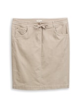 Nicht ausgewählt, Cordrock mit Kordelzug von , grau