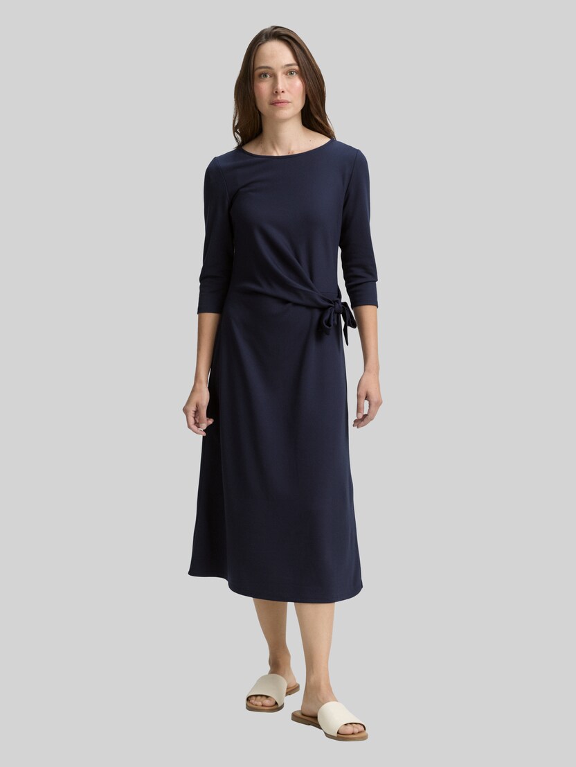 Jersey Midi-Kleid mit Knoten-Detail von Women, Lunar Eclipse