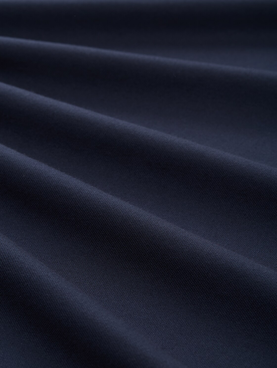 Jersey Midi-Kleid mit Knoten-Detail - Lunar Eclipse - Material-Ansicht