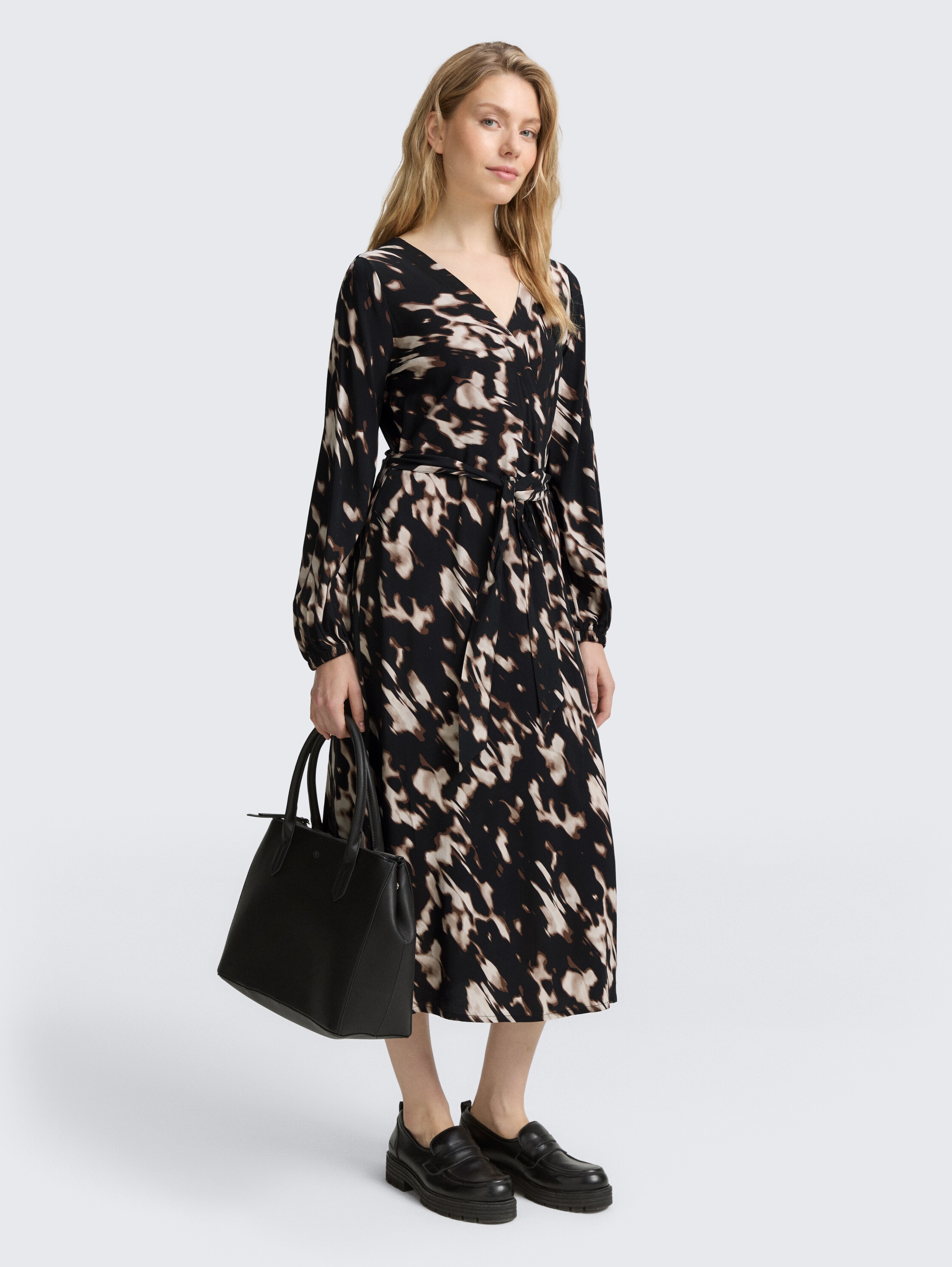 Wikkeljurk met patroon - blurry_animal_design - 