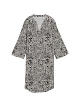 Ausgewählt, Kleid mit Muster von Tom Tailor, blau