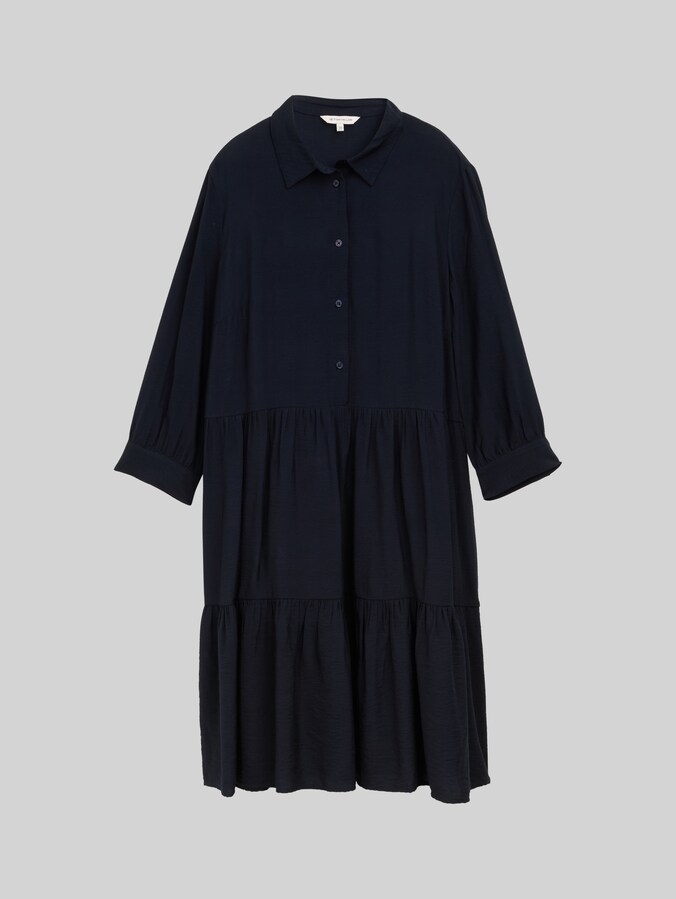 Crinkle Kleid mit Volants von Women, Lunar Eclipse