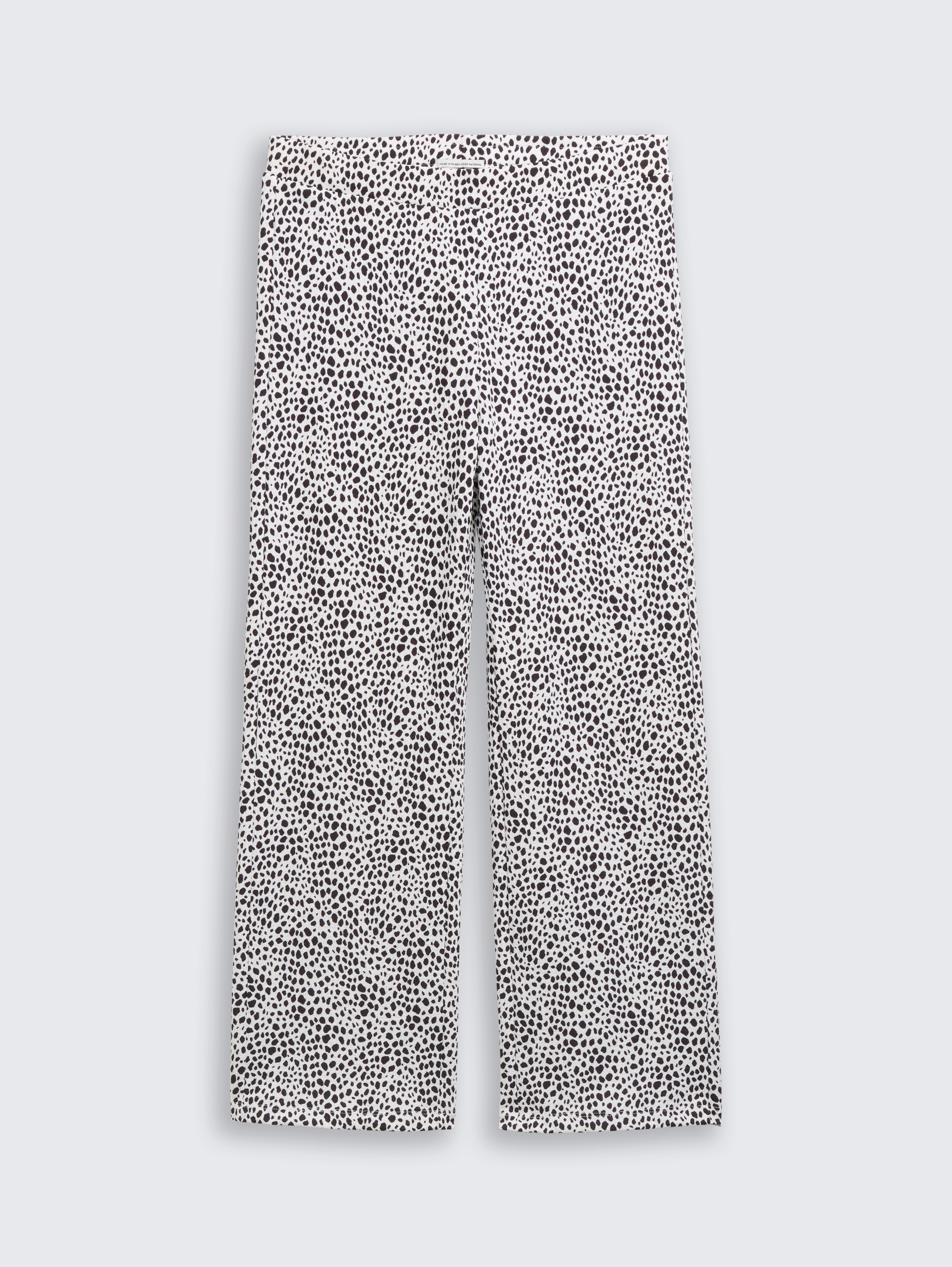 Wide Leg Hose mit Muster von Teen Girls, grey animal skin design