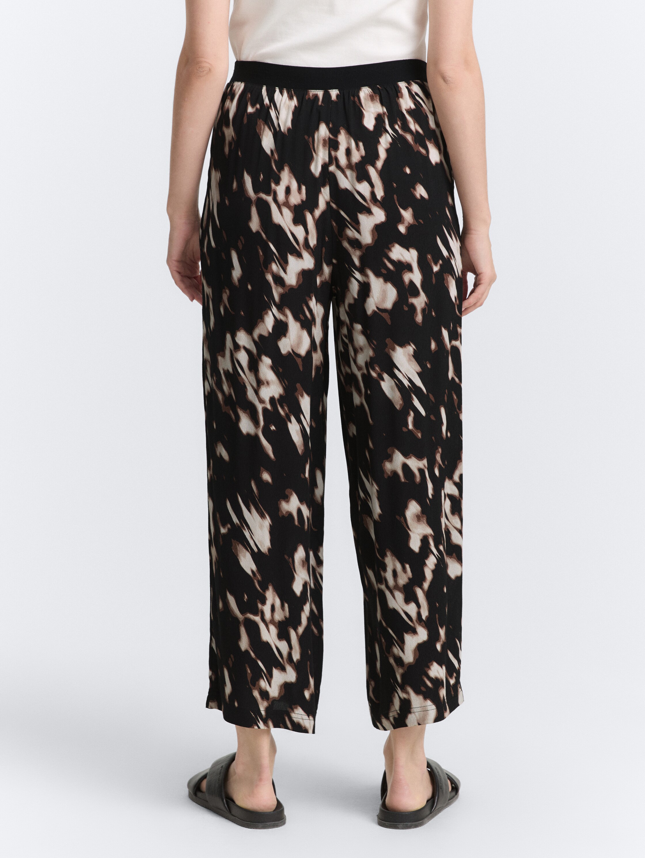 Culotte broek met patroon - blurry_animal_design - 