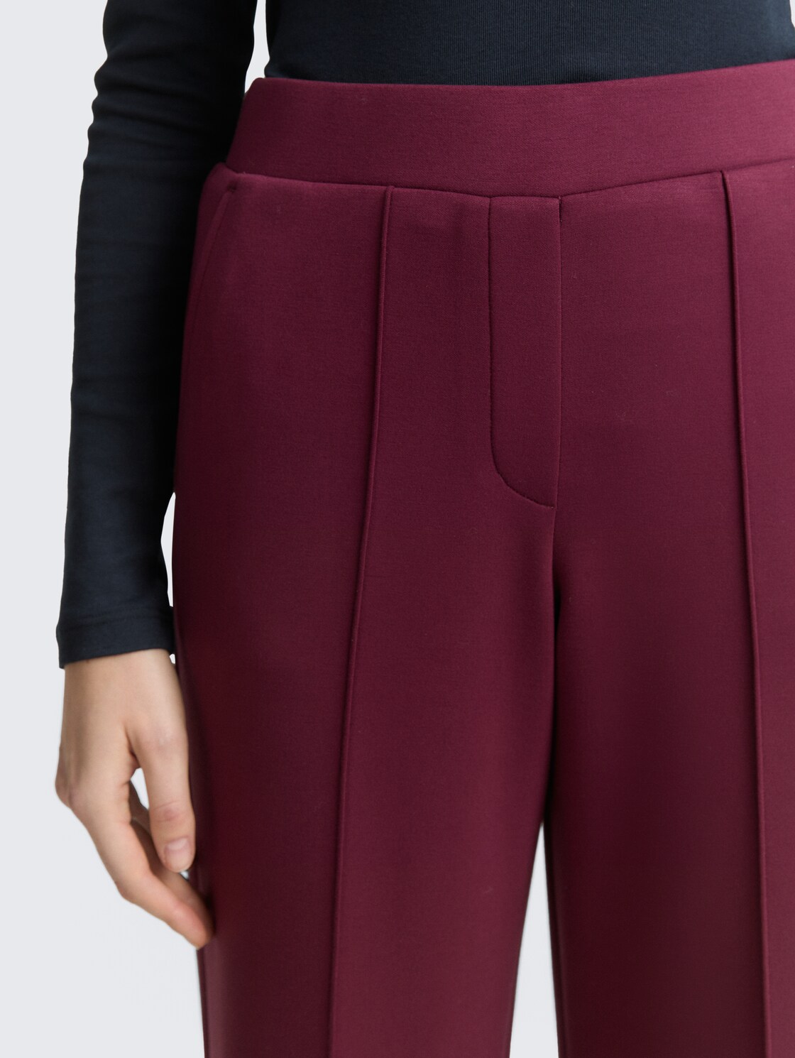 Loose Straight Scuba Hose - bordeaux red - Detail-Model-Ansicht