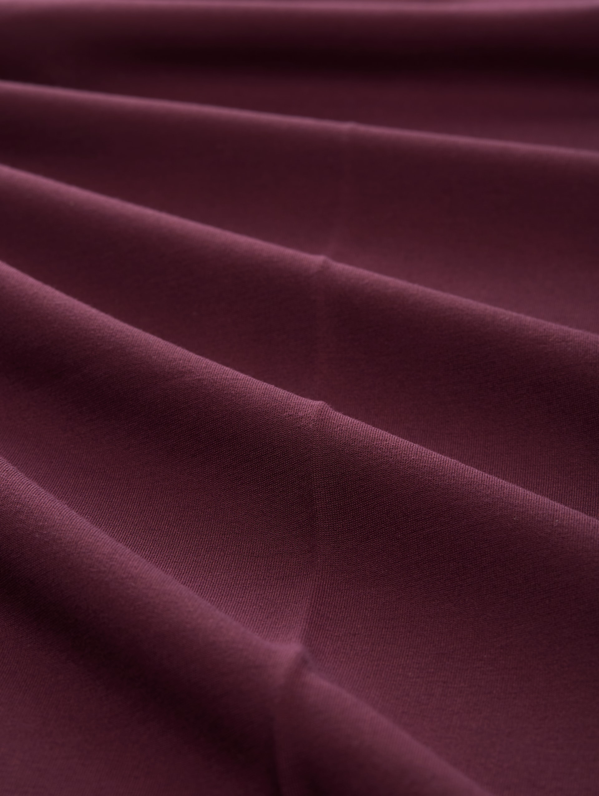 Cropped TTMIA Straight Hose - bordeaux red - Material-Ansicht