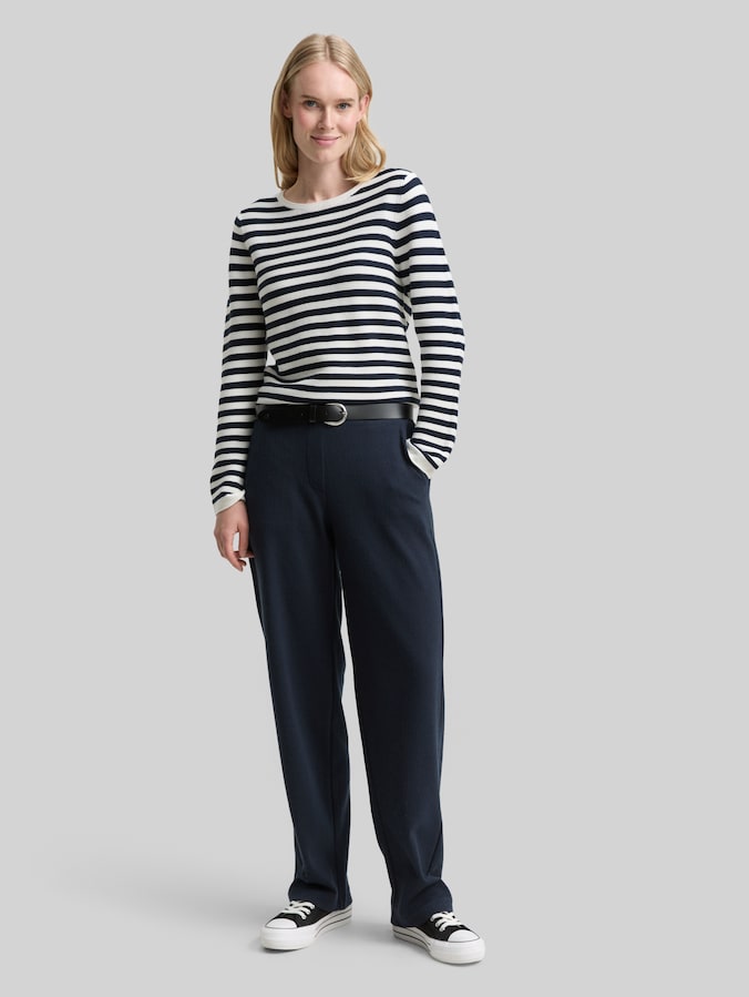 TTLEA Losse Rechte Broek door Women, Lunar Eclipse