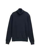 Nicht ausgewählt, Basic Rollkragenpullover von , blau