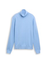 Nicht ausgewählt, Basic Rollkragenpullover von , blau