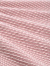 Pull-over en tricot avec encolure en U - rose bubble knit stripe - Vue de la matière