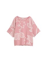 Sélectionné, Pull en tricot Loose Fit avec motif par Tom Tailor, violet