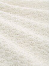 Pull en maille texturée - Whisper White - Vue de la matière