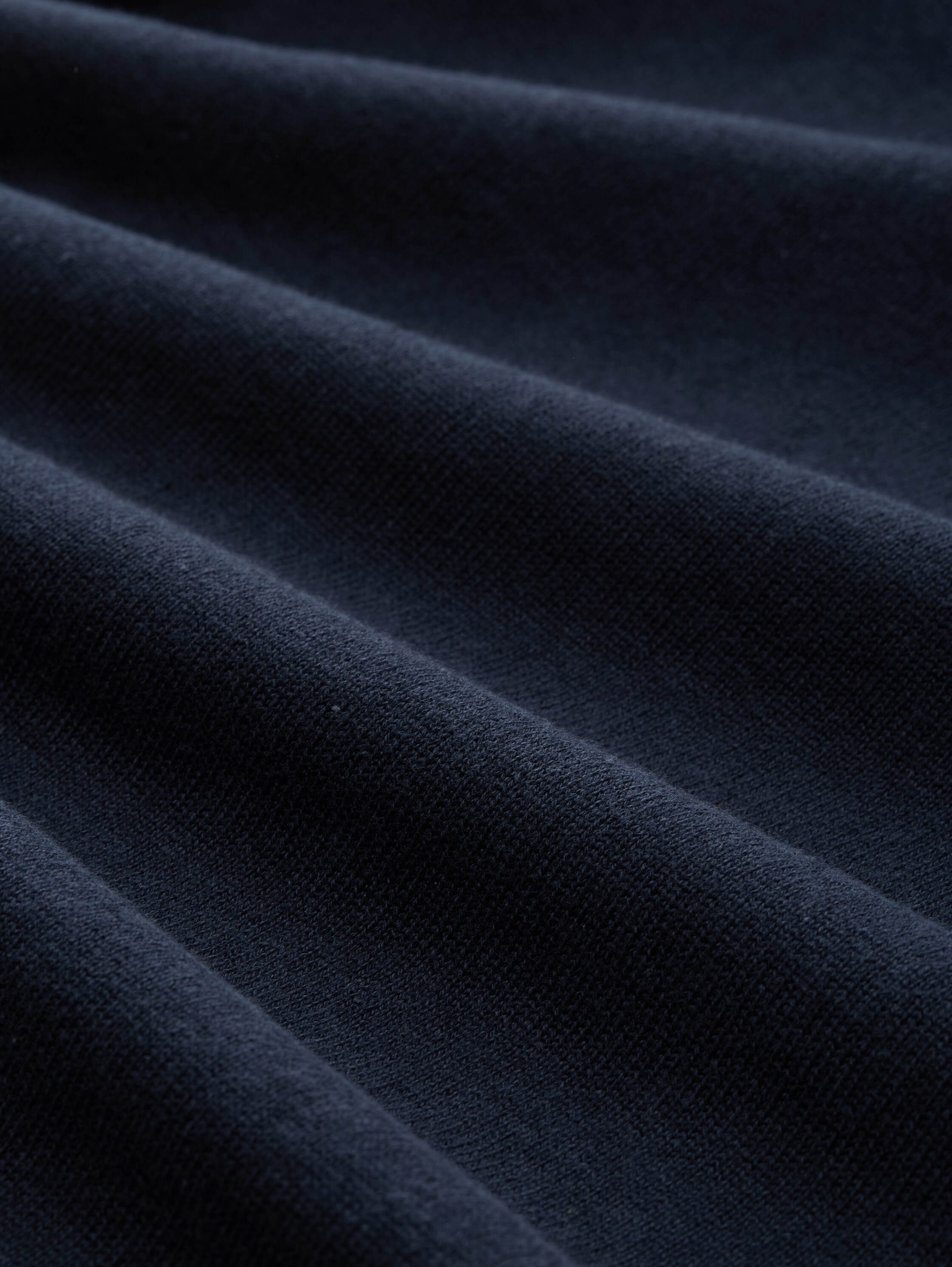 Gebreide trui met boothals - sky captain blue - Materiaalweergave