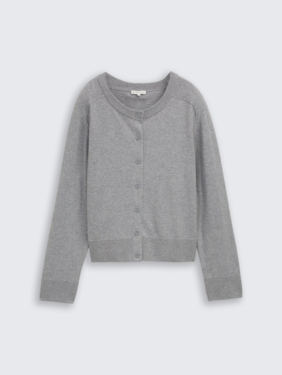 Cardigan mit Kaschmir-Anteil - medium silver grey melange