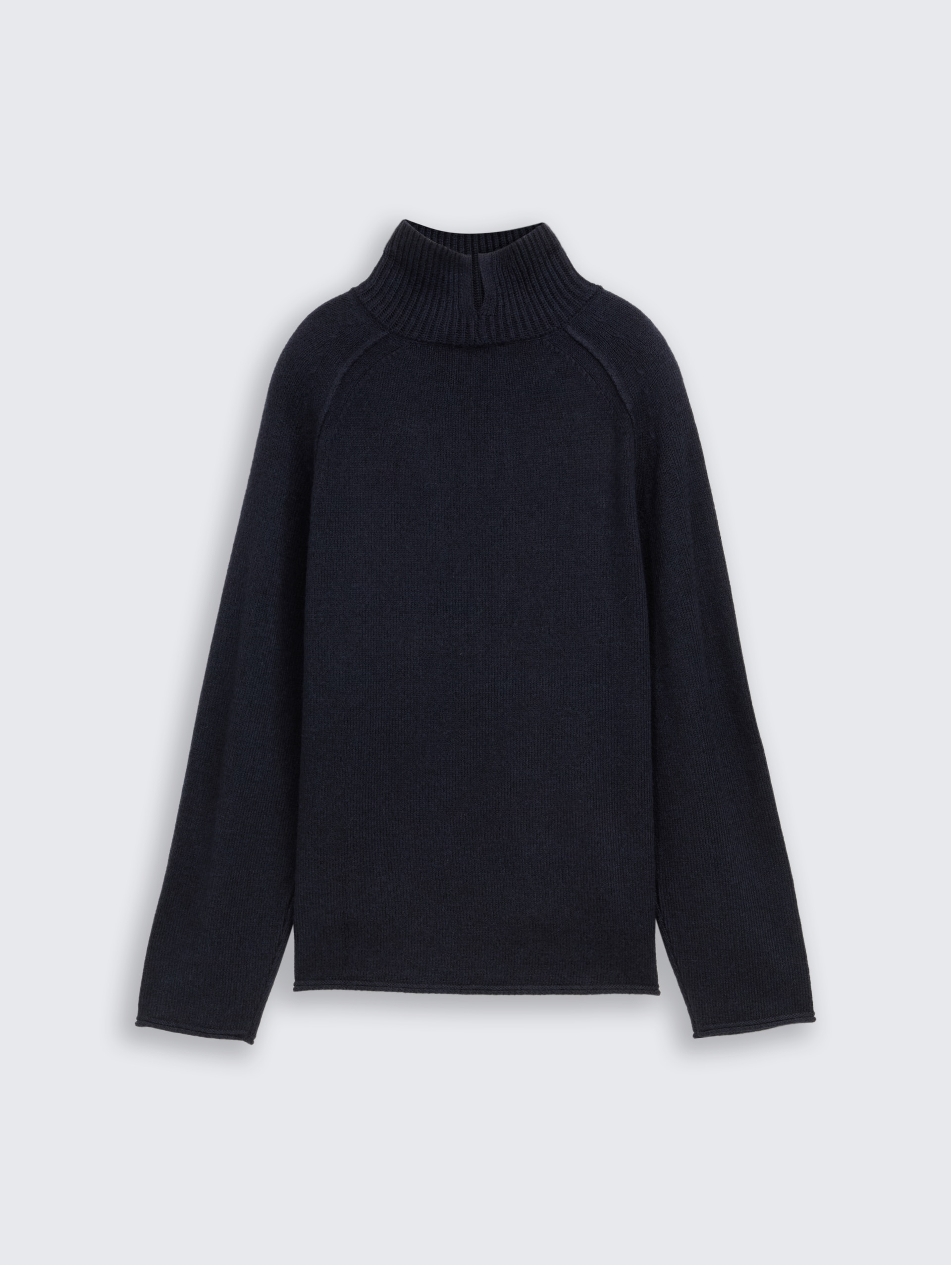 Loose Fit Strickpullover mit Stehkragen - Lunar Eclipse