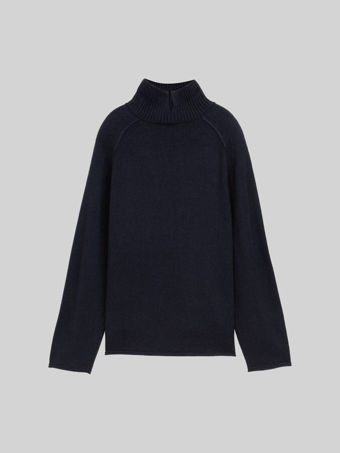 Loose Fit Strickpullover mit Stehkragen von Women, Lunar Eclipse
