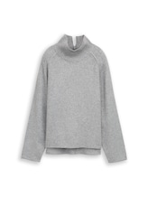 Nicht ausgewählt, Loose Fit Strickpullover mit Stehkragen von , 