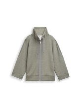 Nicht ausgewählt, Boxy Fit Scuba Sweatjacke von , grün