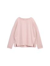 Nicht ausgewählt, Sweatshirt mit Streifenmuster von , rosa