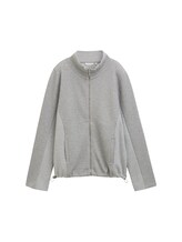 Non sélectionné, Veste sweat à col montant par , gris