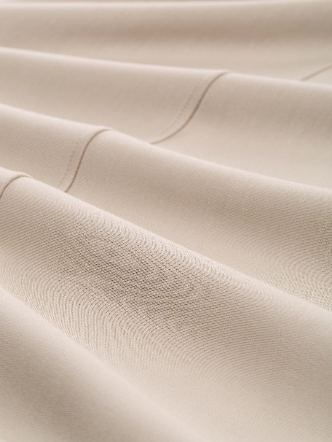 Scuba Troyer Sweatshirt - soft taupe grey - Material-Ansicht