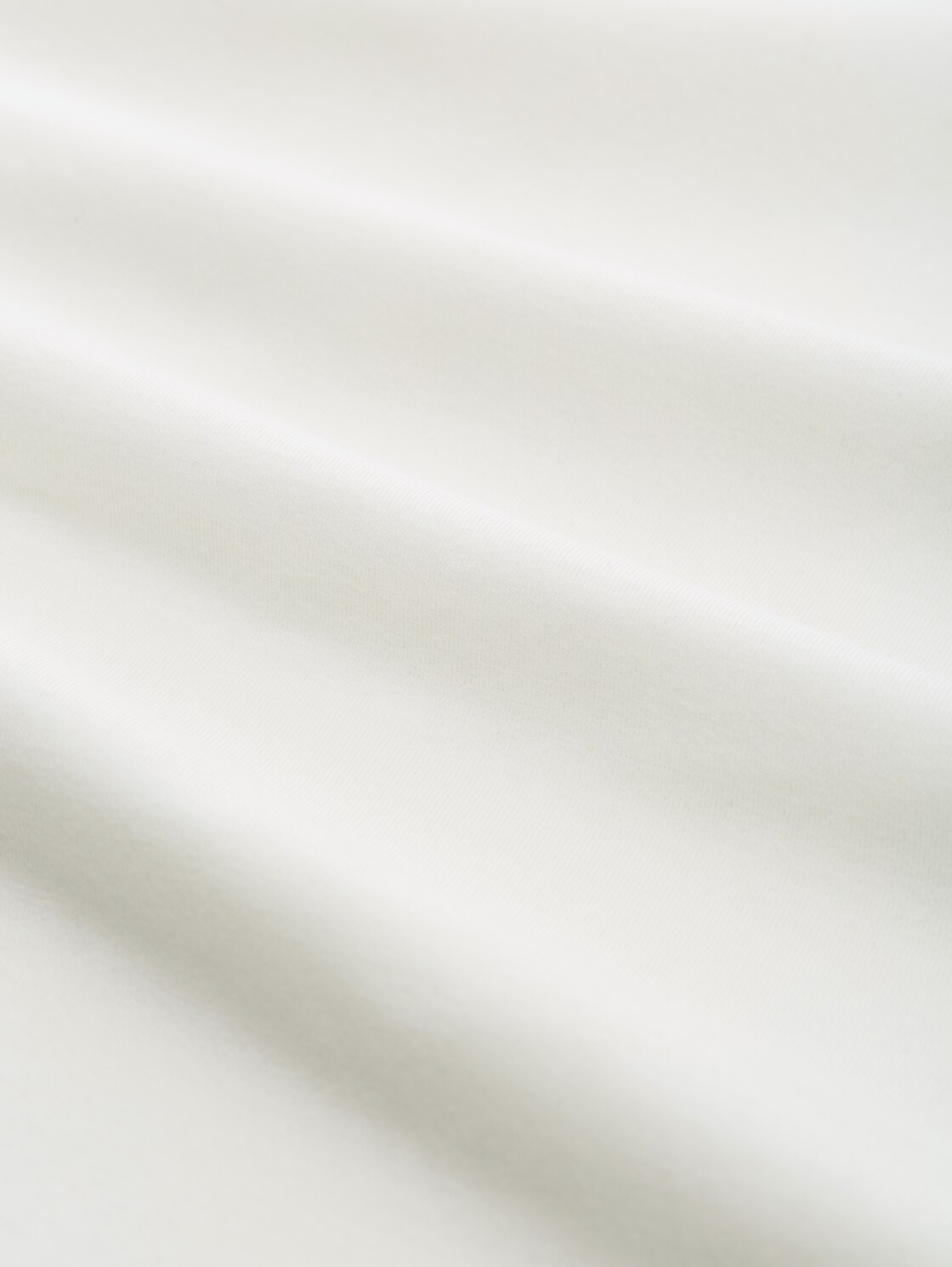 Basic T-Shirt - Whisper White - Material-Ansicht