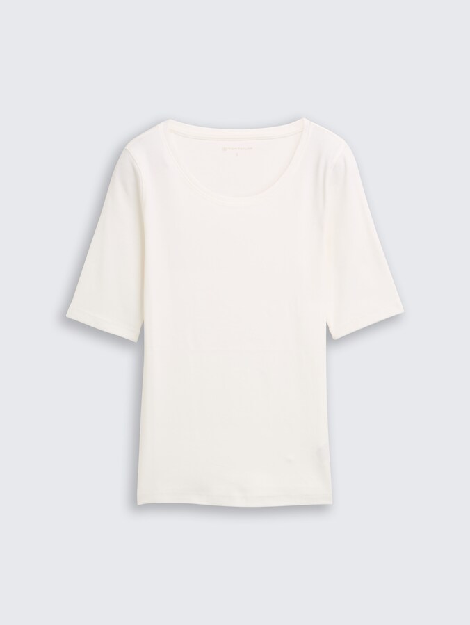 Basic T-shirt by Women, Whisper White